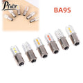 1Pcs BA9S Led Bulb 6V Upgrade Bulbs 4LED Lamp Replacement Fo