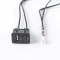 145cm Car Navigation Machine 6 Pin To U SB With TYPE-C Audio
