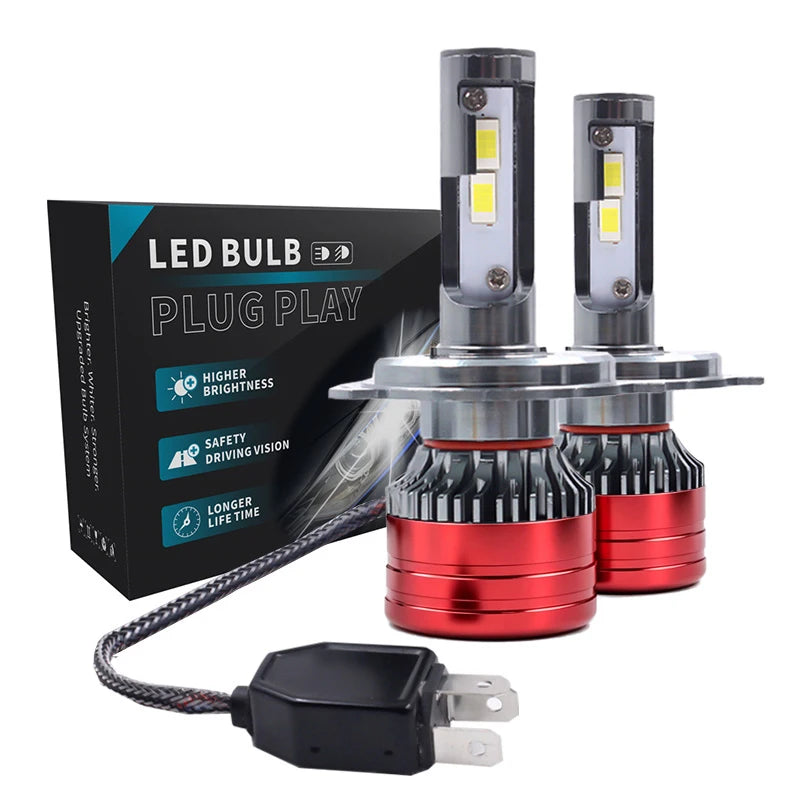 X3C 60w H7 Led Headlight Kit Fog Light H11 9005 9006 HB3 Car
