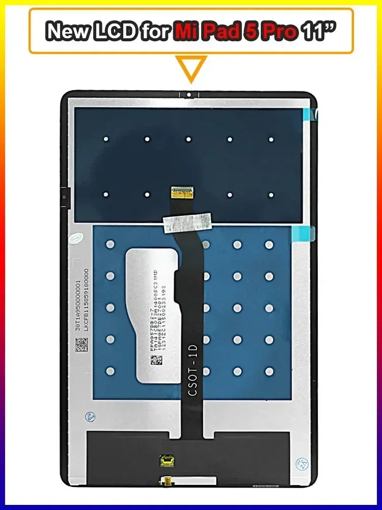New Tested Screen Display for Xiaomi Pad 5 21051182G LCD Screen Touch Digitizer Replacement For Xiaomi Mi Pad 5 Pro LCD Display