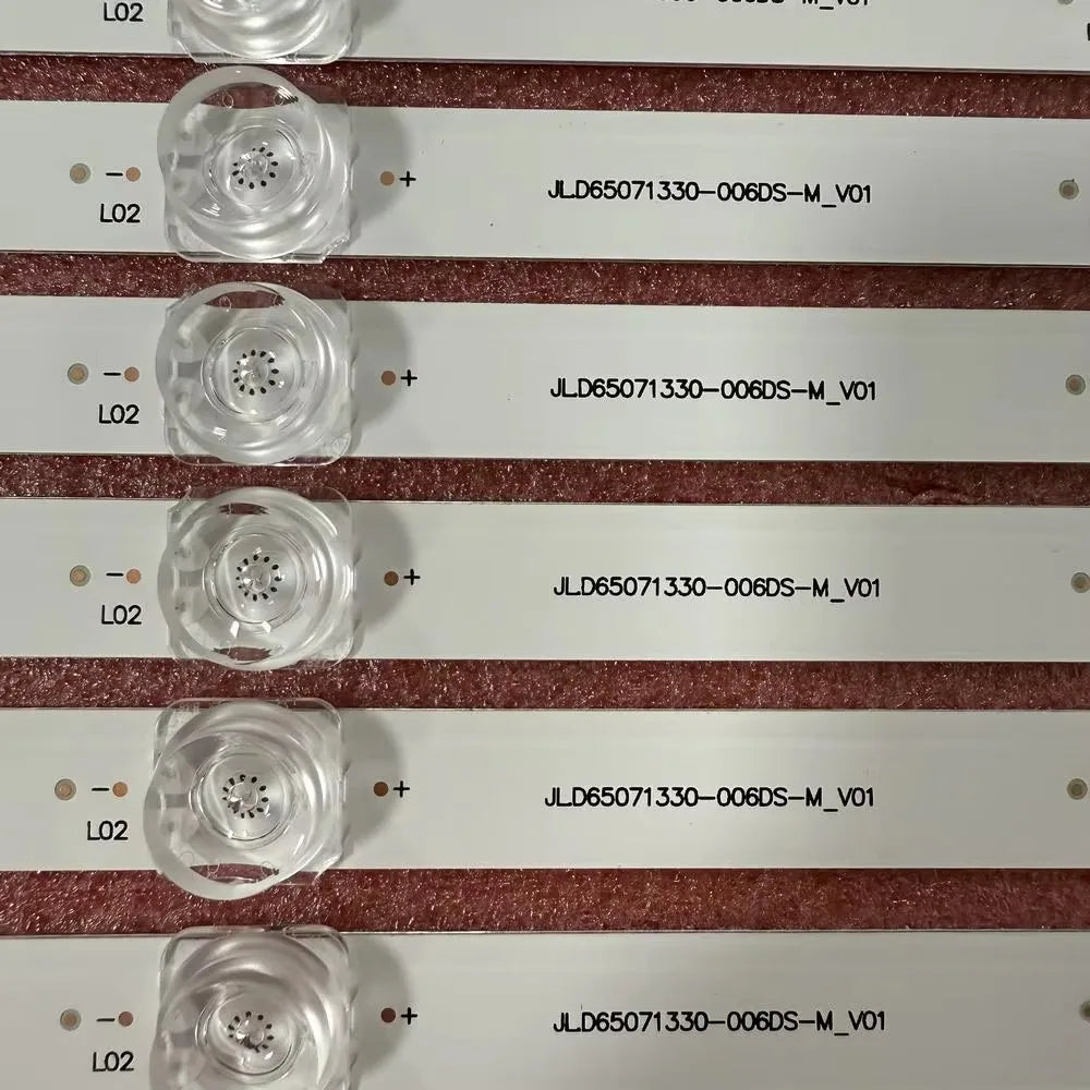LED Strip for Qilive 600094072/Q65UA211B JL.D65071330-006DS-M 65E1 ES65E1A EC65E1A SMT65E1MUC2M1B1 PTV65SS04X