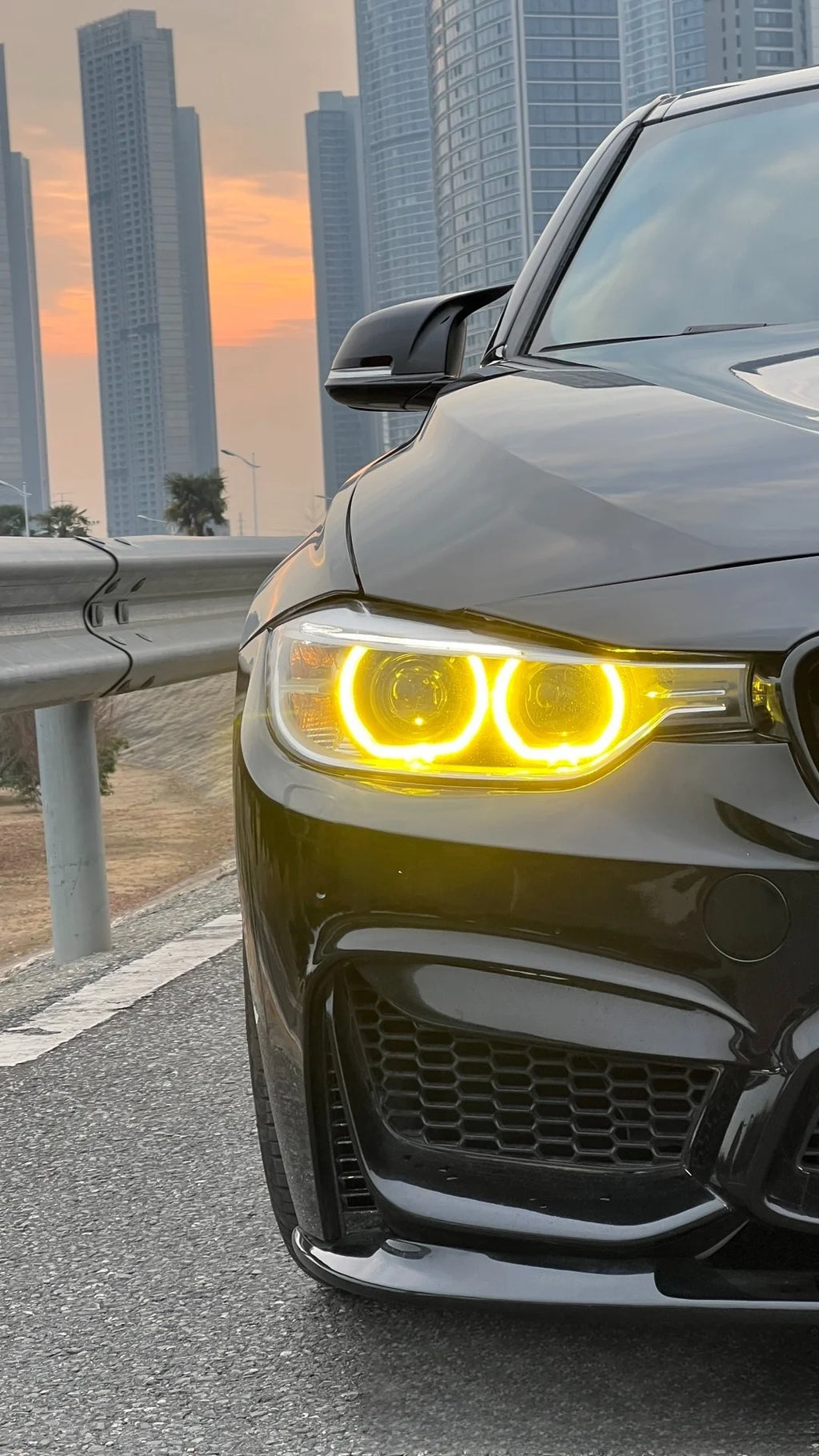 Angel Eyes For 2012-2015 BMW 3 Series F30 F31 F34 GT Xenon Headlight 63117398766 for BMW F30 F34 F31