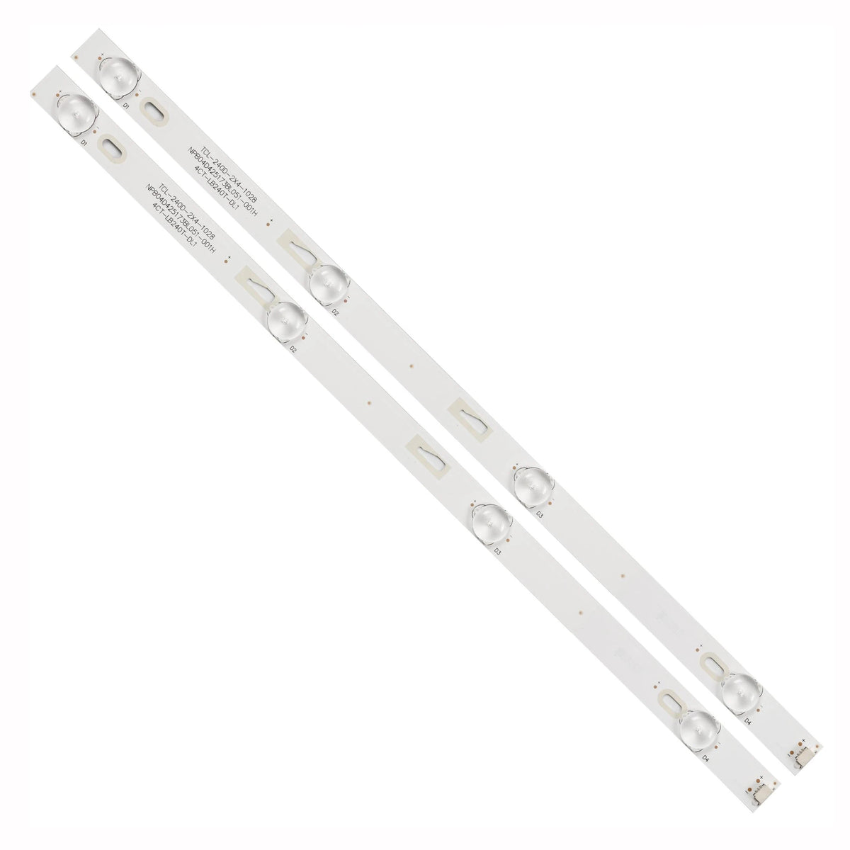 LED Backlight Strip for4 Lamp for T24D16DH-02B TCL-240D-2X4 1028 4CT-LB240T-DL1 NPB04D425173BL051-001H