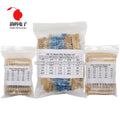 300PCS 1/4W 1/2W 1W 1% Metal Film Resistor Assortment Kit 10