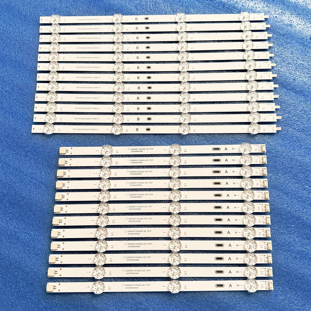 LED Backlight Strip for TV's LED Bars CRH-A65G223030080714HREV1.0 Backlight Strips For 65U770TS Skyworth