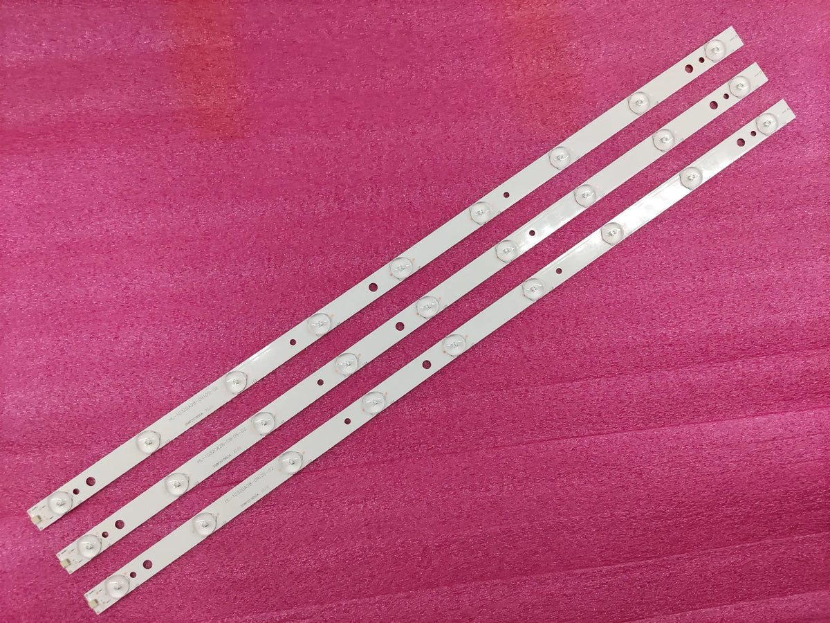 LED Backlight Strip for 1lot=3pieces 9lamps for B2232 LED32HD320 led backlight HL-10320A28-0901S-02