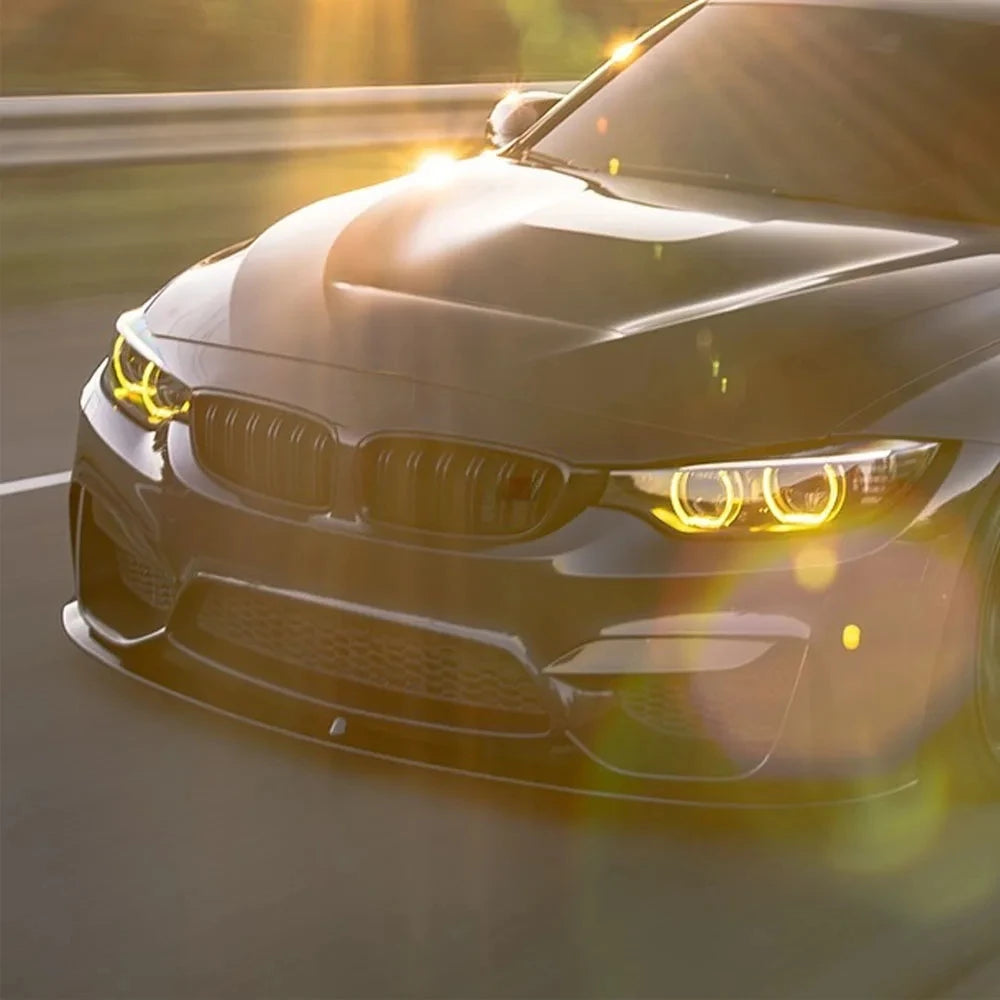 DRL LED daytime running lights LEDlight DRL module 2015-2017 replace OEM lemon-Yellow for BMW F82 F80 M3