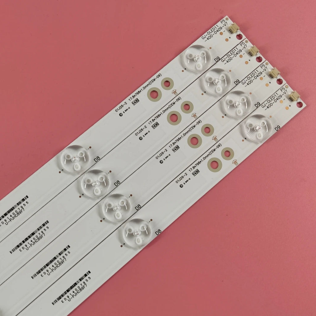 LED Backlight Strip for 40PFT4101/60 40PFT4309/60 40PFT4100/60 Bars GJ-DLEDII P5-400-D409-V7 Bands Rulers
