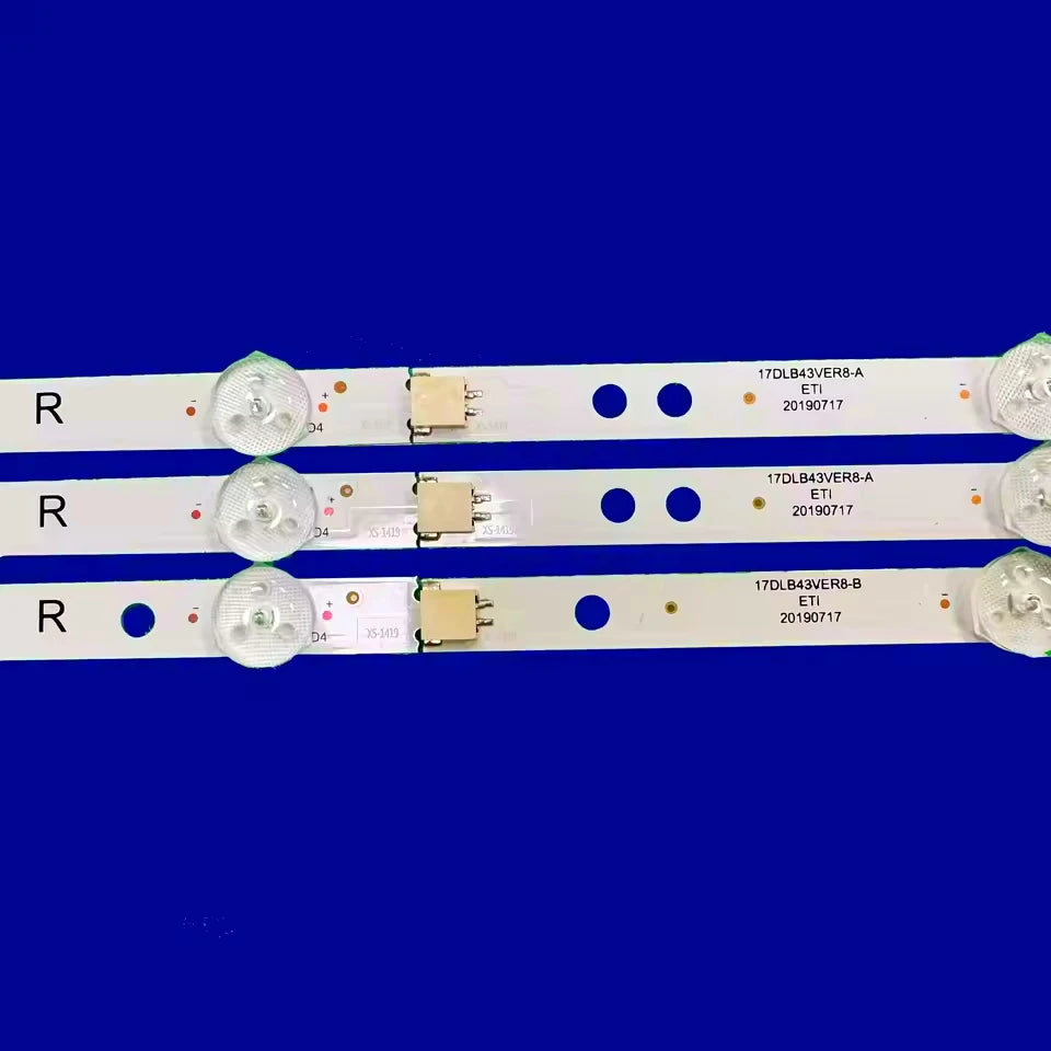 LED Backlight Strip for 7LED strips LT-43C700(A) LT-43C700C LT-43C700B LT-43VF3000 LT-43C700 LUX0143006/02