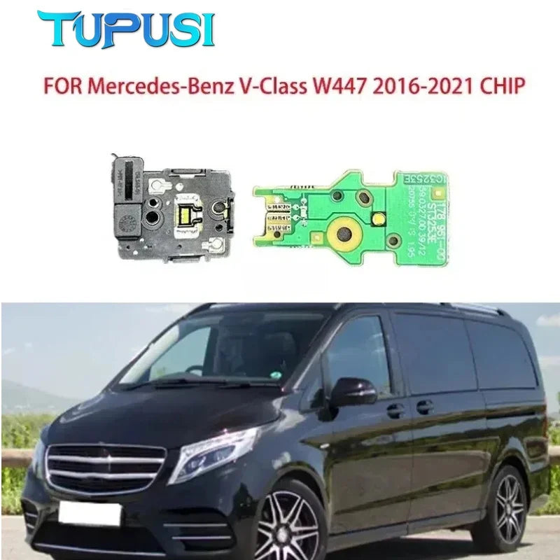 Headlight DRL Chip LED Board White Light Source For Mercedes Benz V Class W447 Vito V250 V260 2016 2017 2018