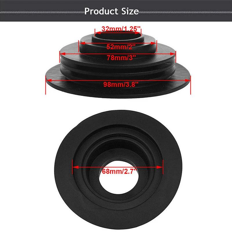 1PC Soft Rubber Dust Cover For Car Auto Headlight Universal 