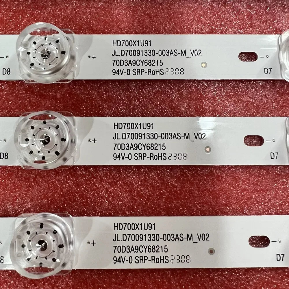 LED Strip 9LED For 70V1F-R 70V1F-S 70E3F 70E3D-PRO Hisense 70A7100F 70AE7000F 70AE7010F 70A7100FIL SVH700A31