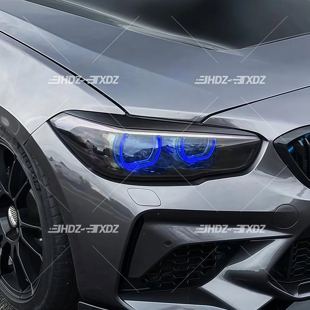 Angel Eyes DRL Boards 63117428425 For BMW 1 Series F20 F21 LCI 2016-2019 Blue Amber LED Headlight Daytime