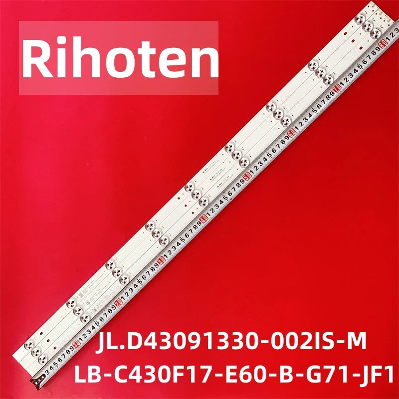 LED Backlight Strip for 5/10kit LED Backlight JL.D43091330-002IS-M For Pho Ptv43e60sn Ptv43e60 ptv43f61dswnc