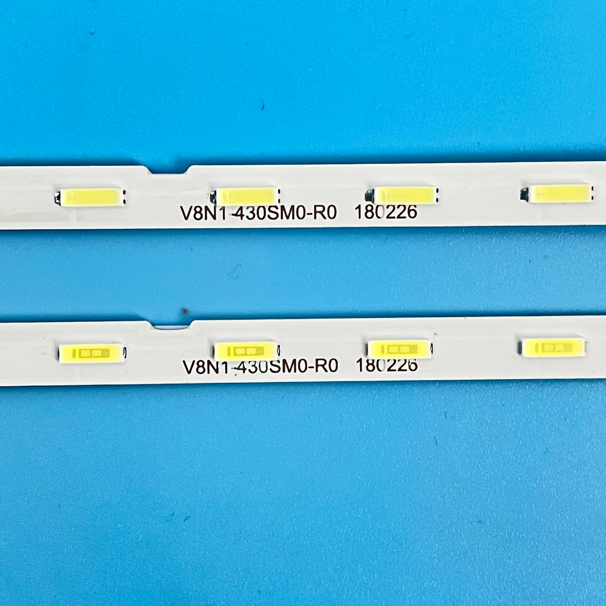 LED Bar For UE43RU7105K UE43NU7090U UE43NU7170U UE43NU7095U UE43RU7170 UE43NU7020K UE43RU7105 V8N1-430SM0-R0