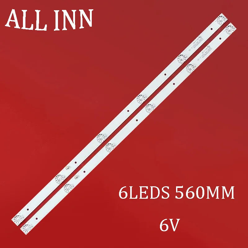 LED Backlight Strip for Digma DM-LED32R201BT2 DEXP H32G8000Q H32G8100Q H32F8100Q H32F8000Q CC02320D562V08