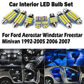 Canbus LED Interior Map Dome Sun Visor Light Kit For Ford Aerostar Windstar Freestar Minivan for Ford