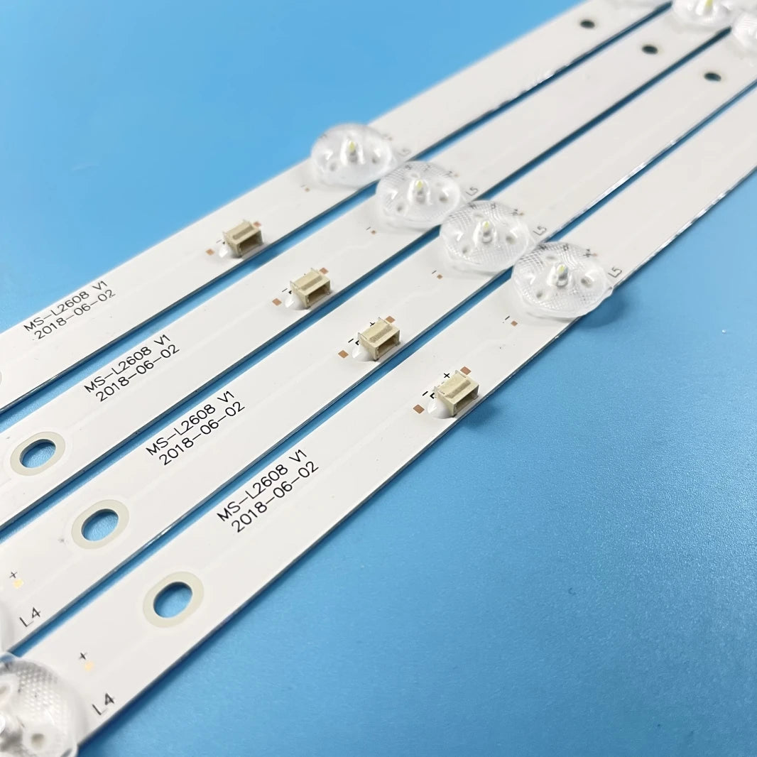 LED Backlight Strip for 4pcs 50LEM-1043\FTS2C D50-M30 K50DLJ10US JS-D-JP50DM-A101EC JS-D-JP50DM-B102EC