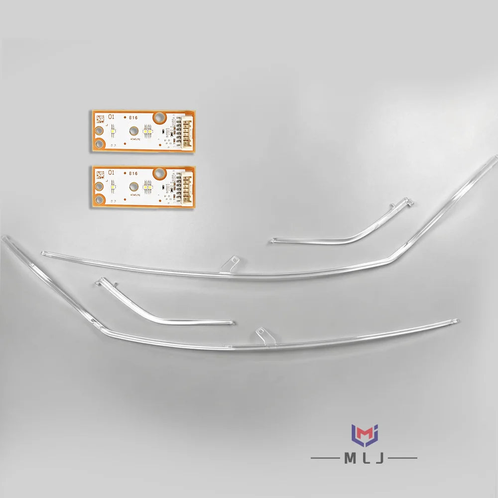 DRL Light Guide Strips Tubes PCB Chip Board Light Source Replacement For Skoda Superb 2019-2024 Low-Spec