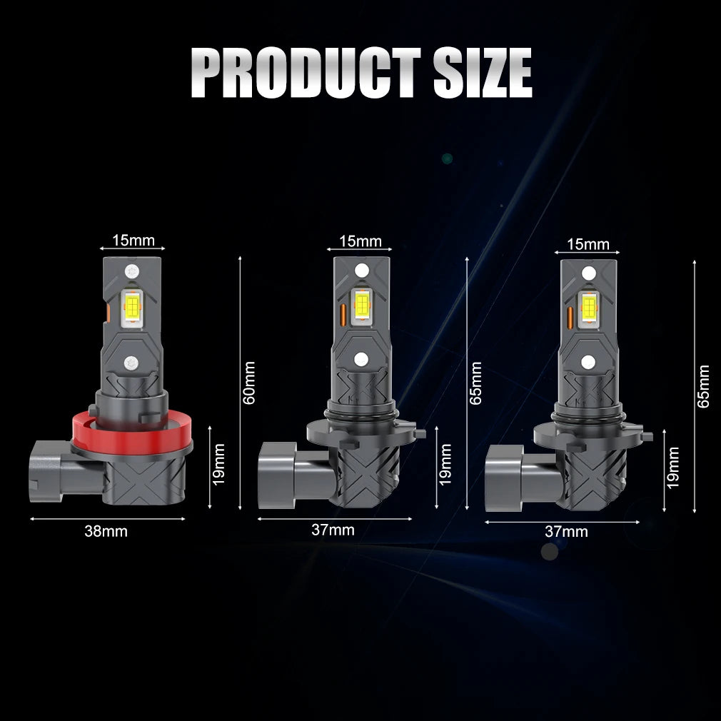 20000LM H11 LED Canbus H8 H9 H16JP 9005 HB3 9006 HB4 LED Car