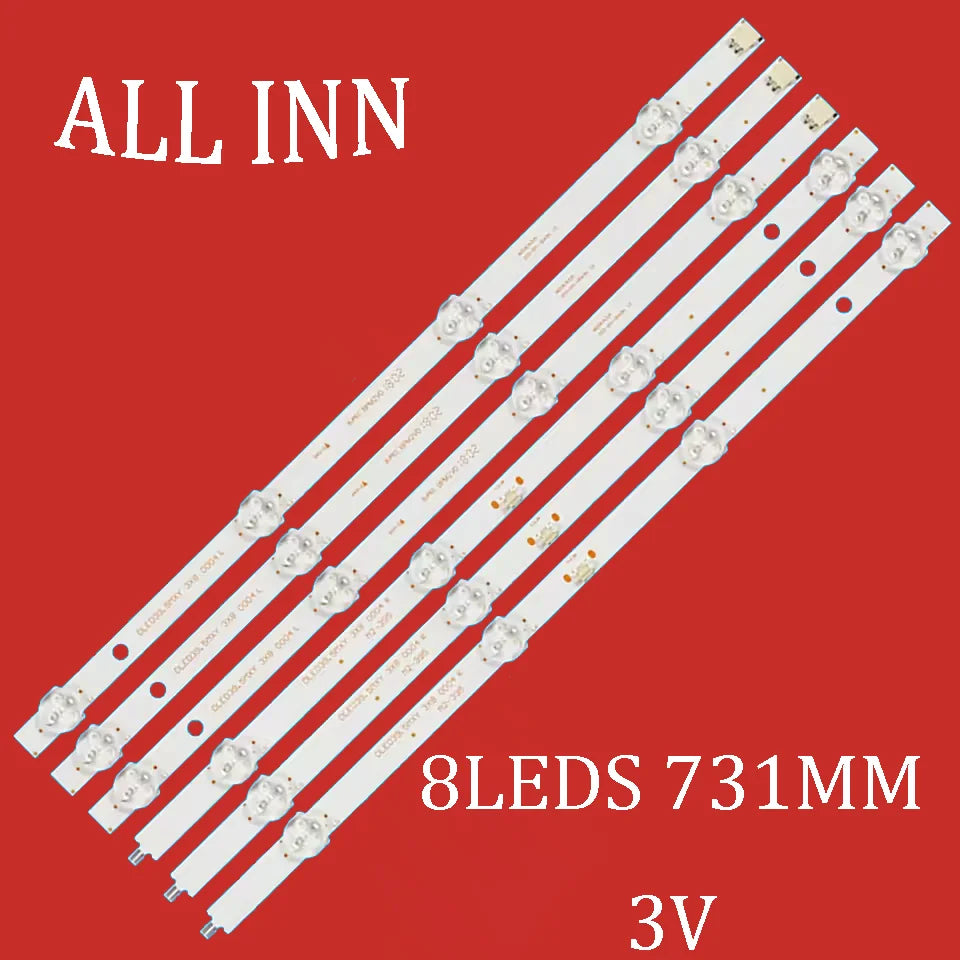 LED Backlight Strip for DEXP F40D7100M F40D7100 F40F7000M/W PRESTIGIO PTV40DN00Y_BK_CIS SM-LED40M03