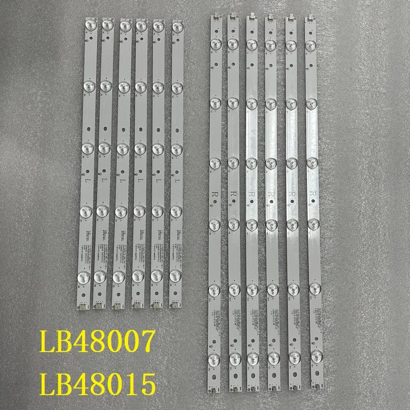 LED Backlight Strip for 48PFT4100 BDL4830QL EVTLBM480P1101-T-1 EVTLBM480P0601-K-5 EVTLBM480P0501-J-4