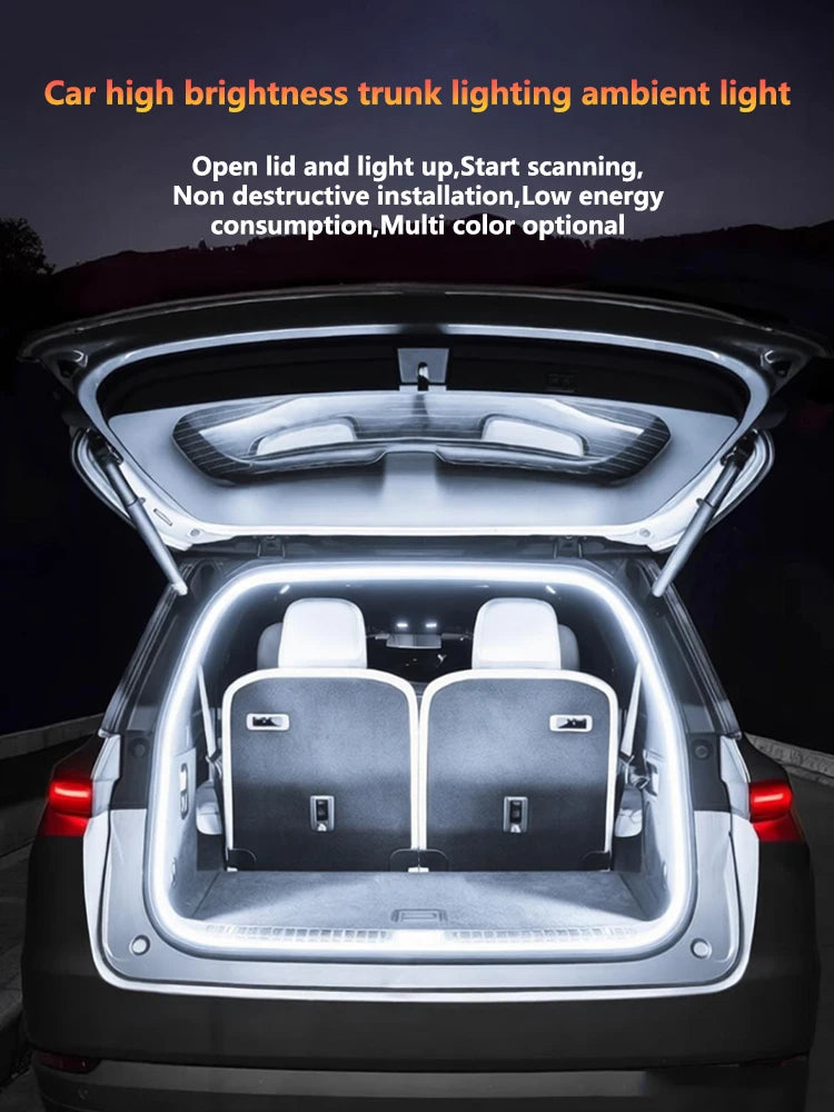 Car High Brightness Trunk Lighting Ambient Light Interior De