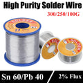 0.5mm-2.0mm 300g/250g/100g Rosin Core Flux Tin Solder Wire W