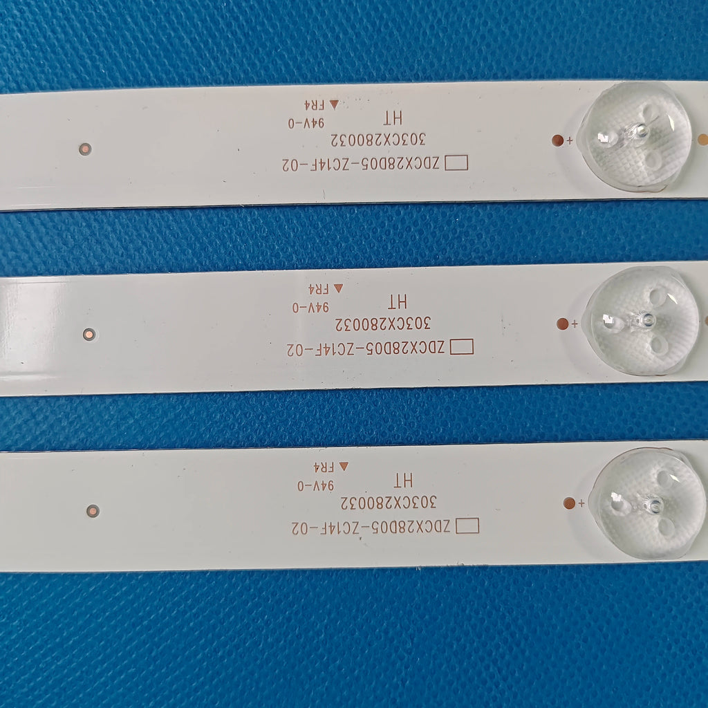 LED Backlight Strip for 28DM2000 28DM3500 LE-2822 VORTEX LEDV-28E33D 180.DT0-282200-0H CX280M02 303CX280032
