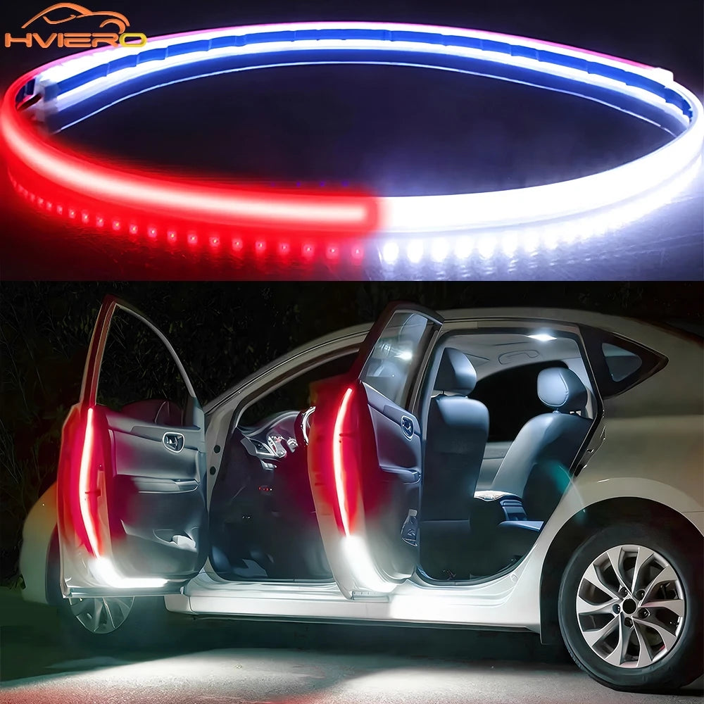 Car Door Opening Warning Flash Led Welcome Light Parking Saf