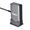 2026 New 1000W GaN Fast Charger PD3.1 USB Type C 10-Port Des