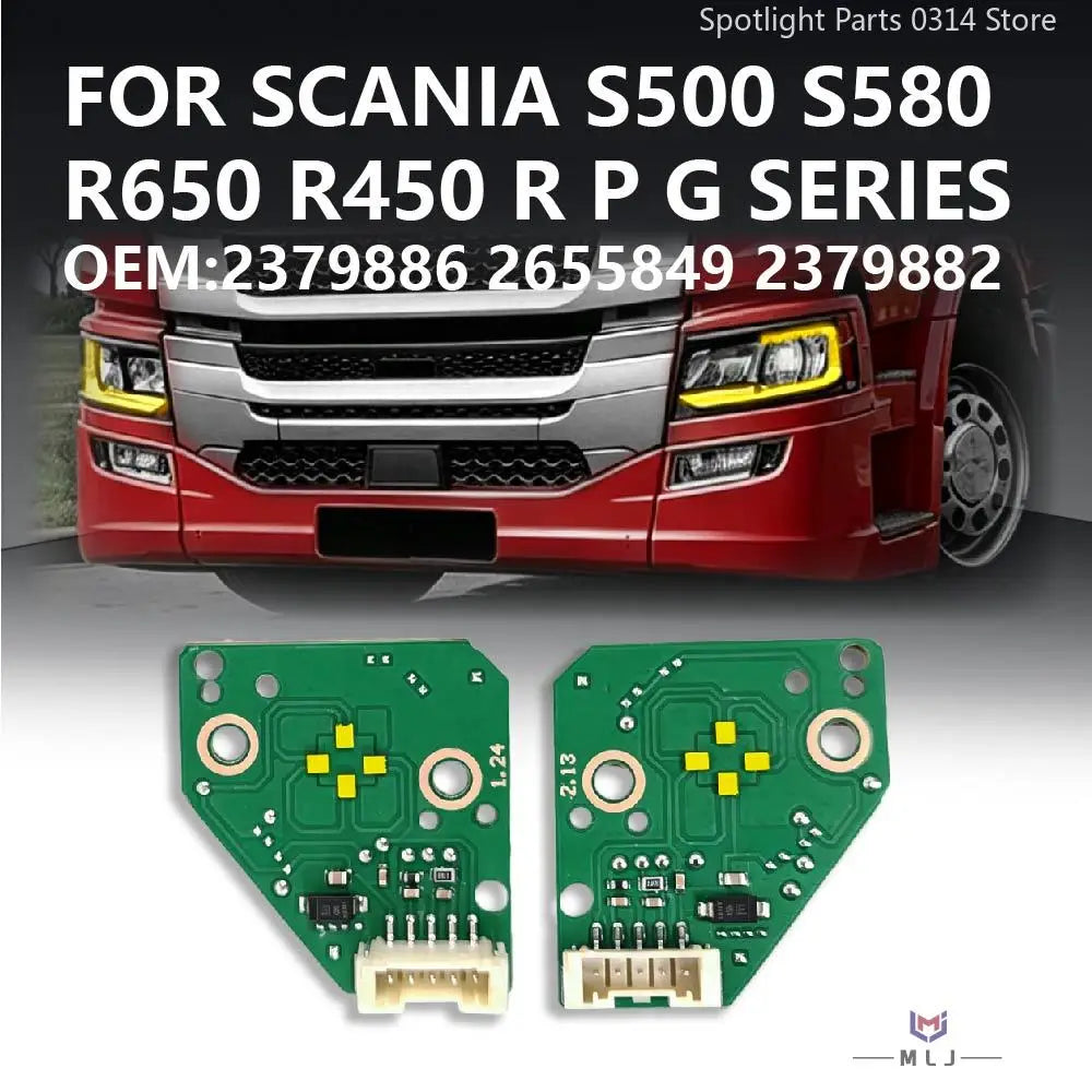 Angel Eye 2379886 2655849 2379882 For Scania S500 S580 R650 R450 Truck R P G Series DRL Chip Light Source