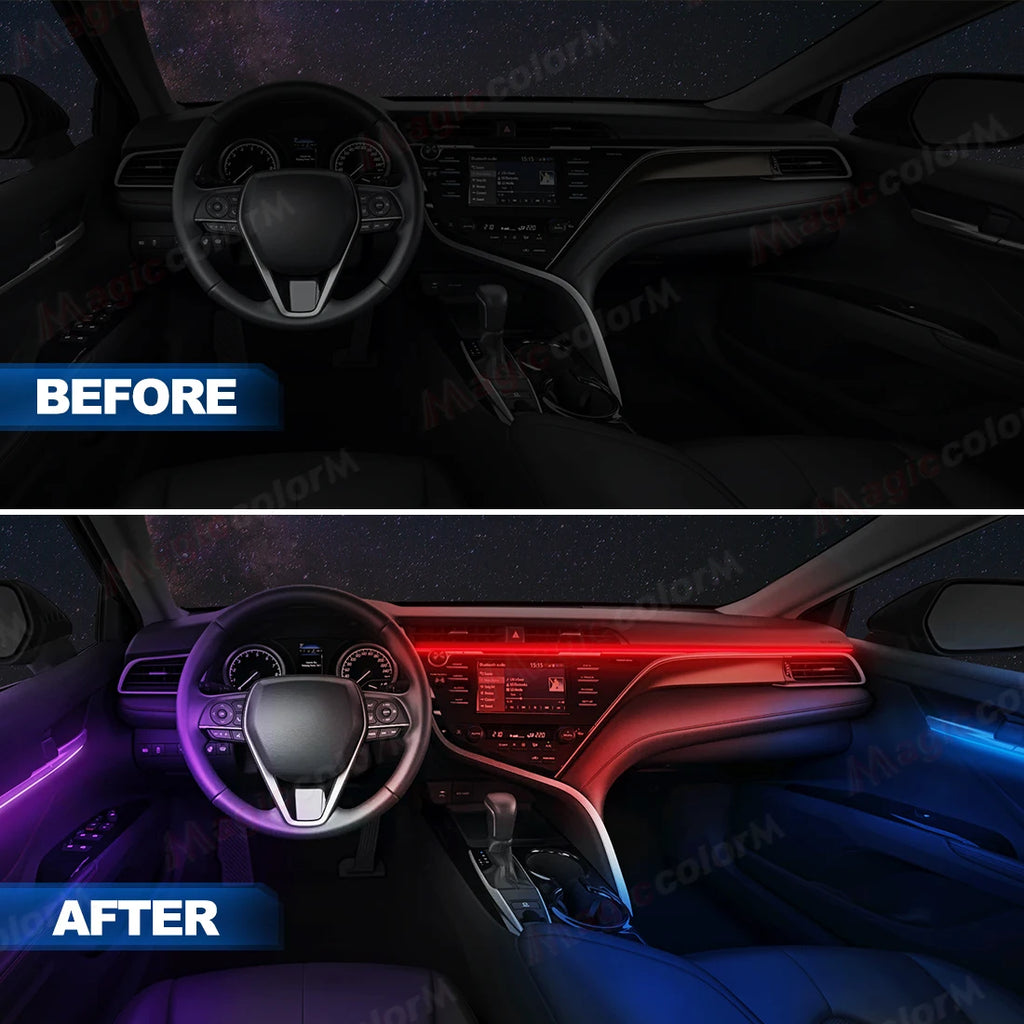 Vgetting Ambient Light 110CM LED Acrylic Strip For Auto DIY 