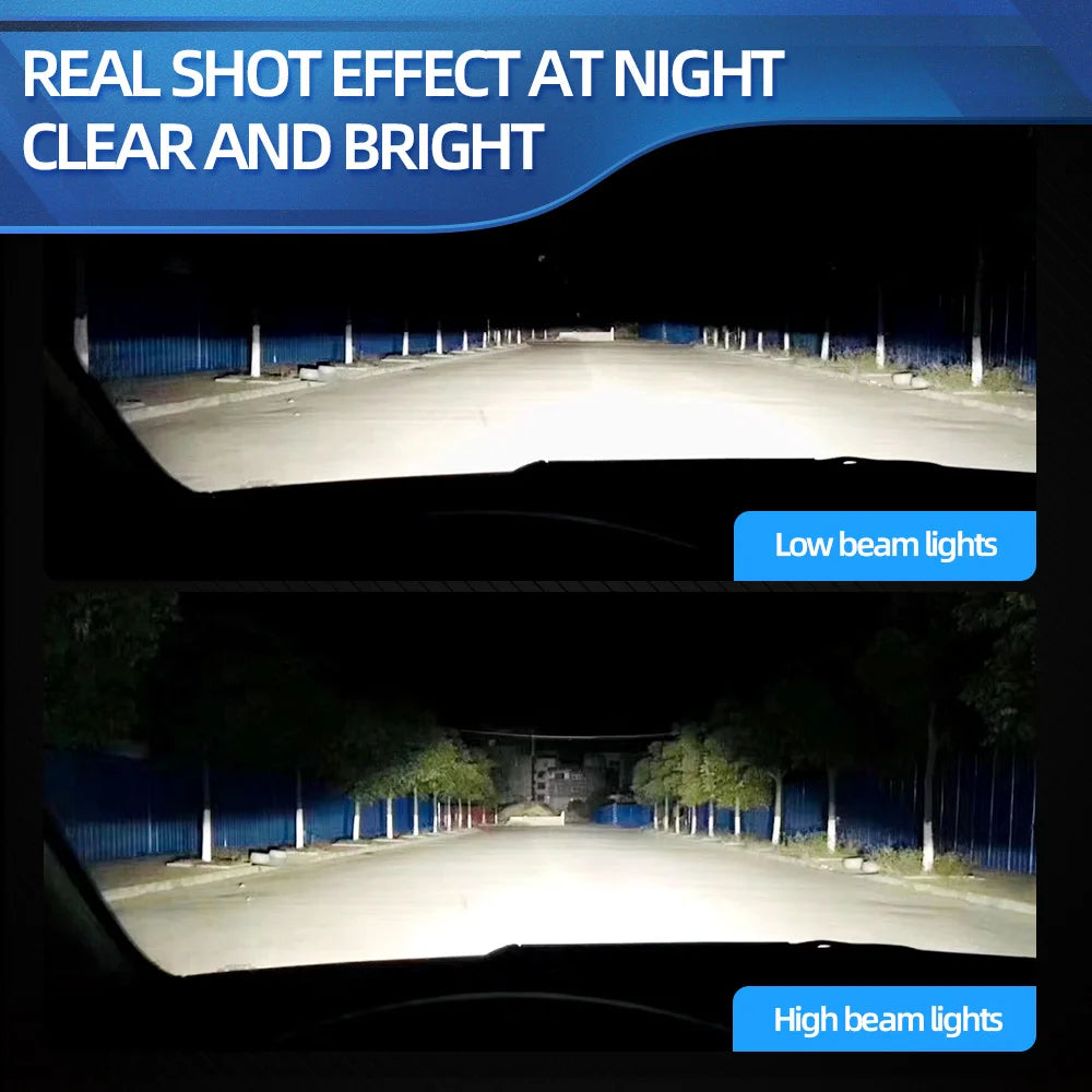 2x D5S LED Headlight Bulbs HID Xenon to Auto Led Brightness 