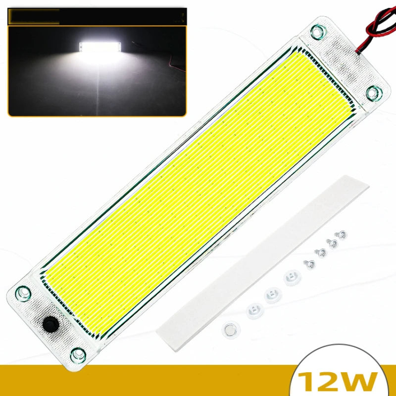 12-24VCOB compartment lamp panel Waterproof Caravan Motor Au