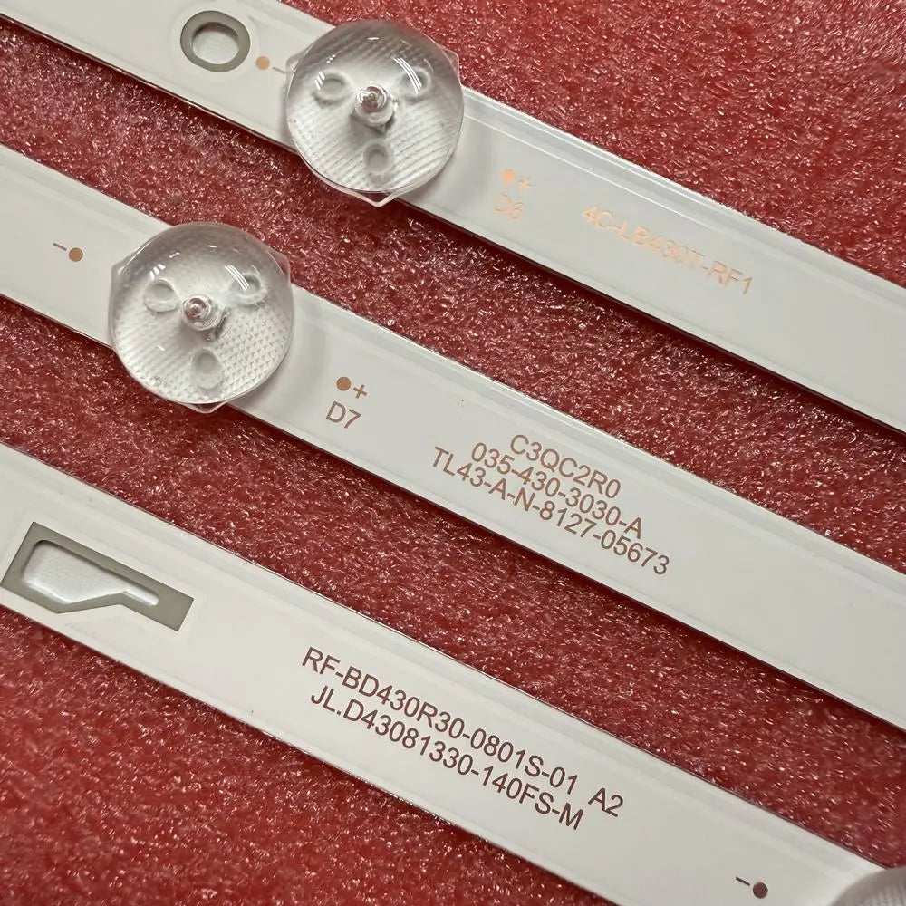 LED Backlight Strip for 3pcs/set LED Backlight Strip for Daewoo TVL43S780BTS PLE43S07FHD TCL 43L1600C