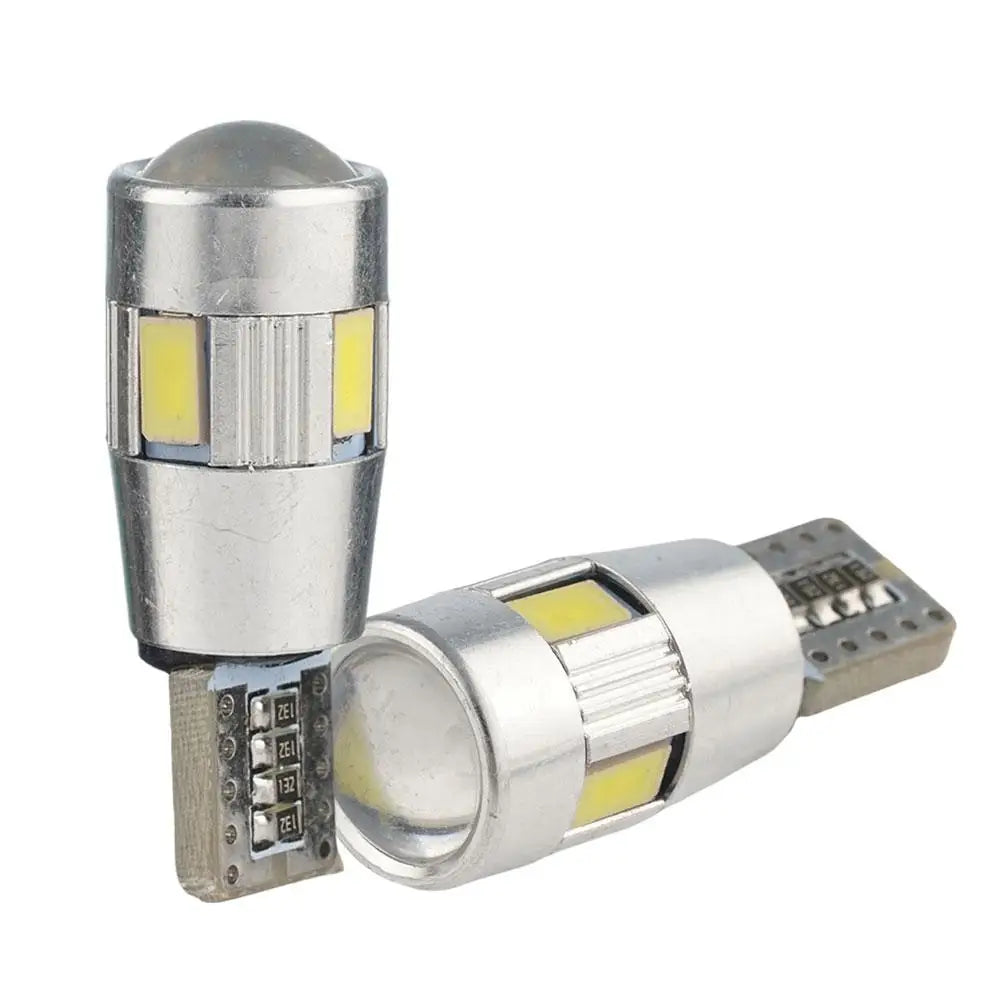 2pcs T10 LED Bulbs CAN-bus LED Light Bulb Headlight Mini Size Design Car Interior Reading Door Trunk License Plate Lamp
