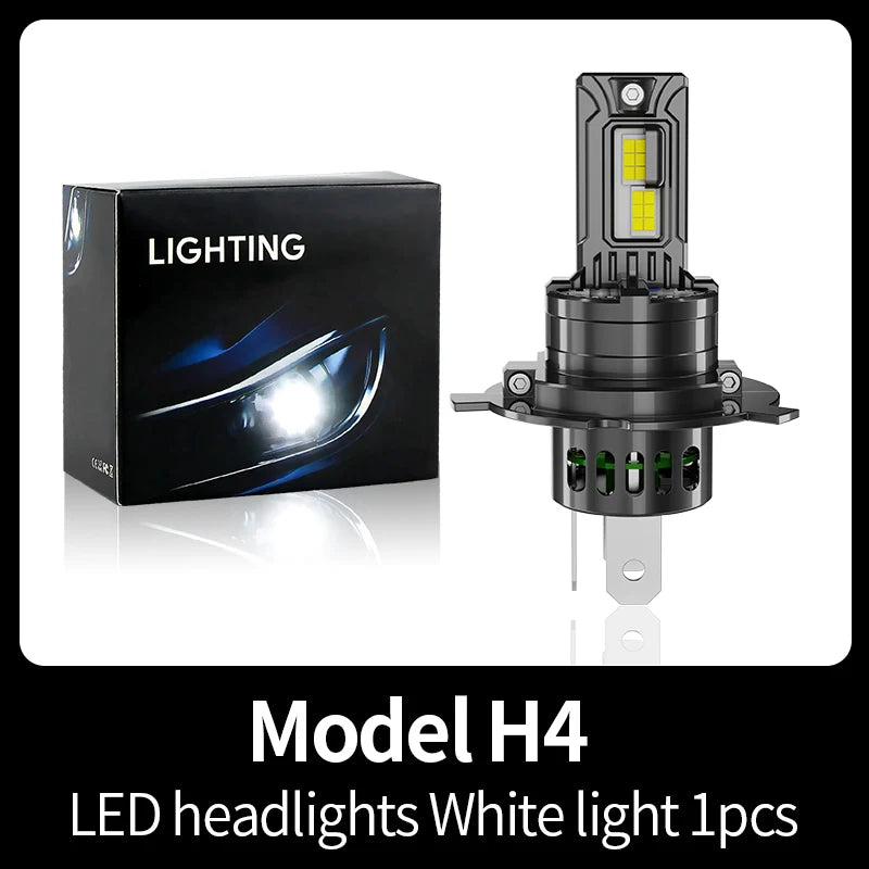 1/2PCS Motorcycle Lamps 70W White 20000LM H4 9003 LED Headlight Moto Front Replacement Bulb Lights For YAMAHA XT 660 X 2004-2016