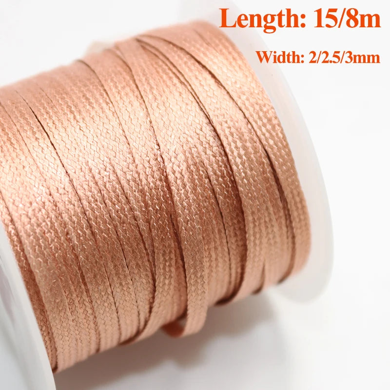 15/8M Copper Welding Desoldering Wire Braid Soldering Mesh W