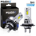MAIDSIE H7 LED Headlight Bulb Mini Wireless 1200W 220000LM 6
