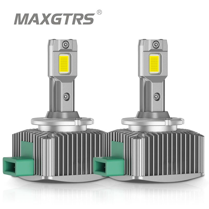 2x D1S D3S LED Headlights HID D2S D4S D5S D8 Turbo LED 24000