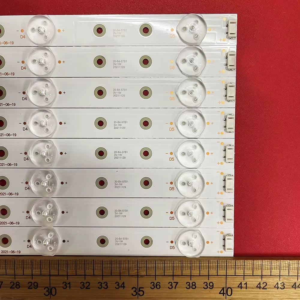 LED Backlight Strip for Pold TQL43F4PR001 5800-W43001-3P00 RDL430FY PH43E30DSGW PH43E30 43LH5580 43LH5550