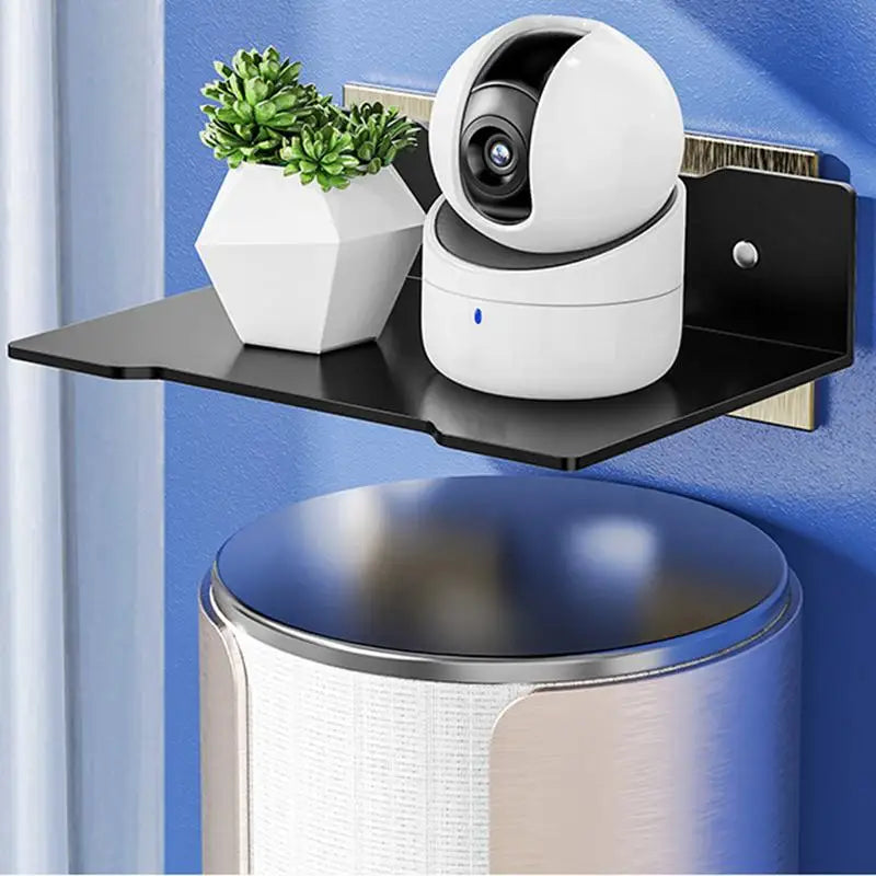 Router Wall Shelf Holder Camera Shelf Wall Display Shelf Uni