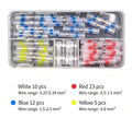 Waterproof Heat Shrink Tube With Solder Insulated Electrical Wire Terminal Butt Splice Solder Electric Connector Set
