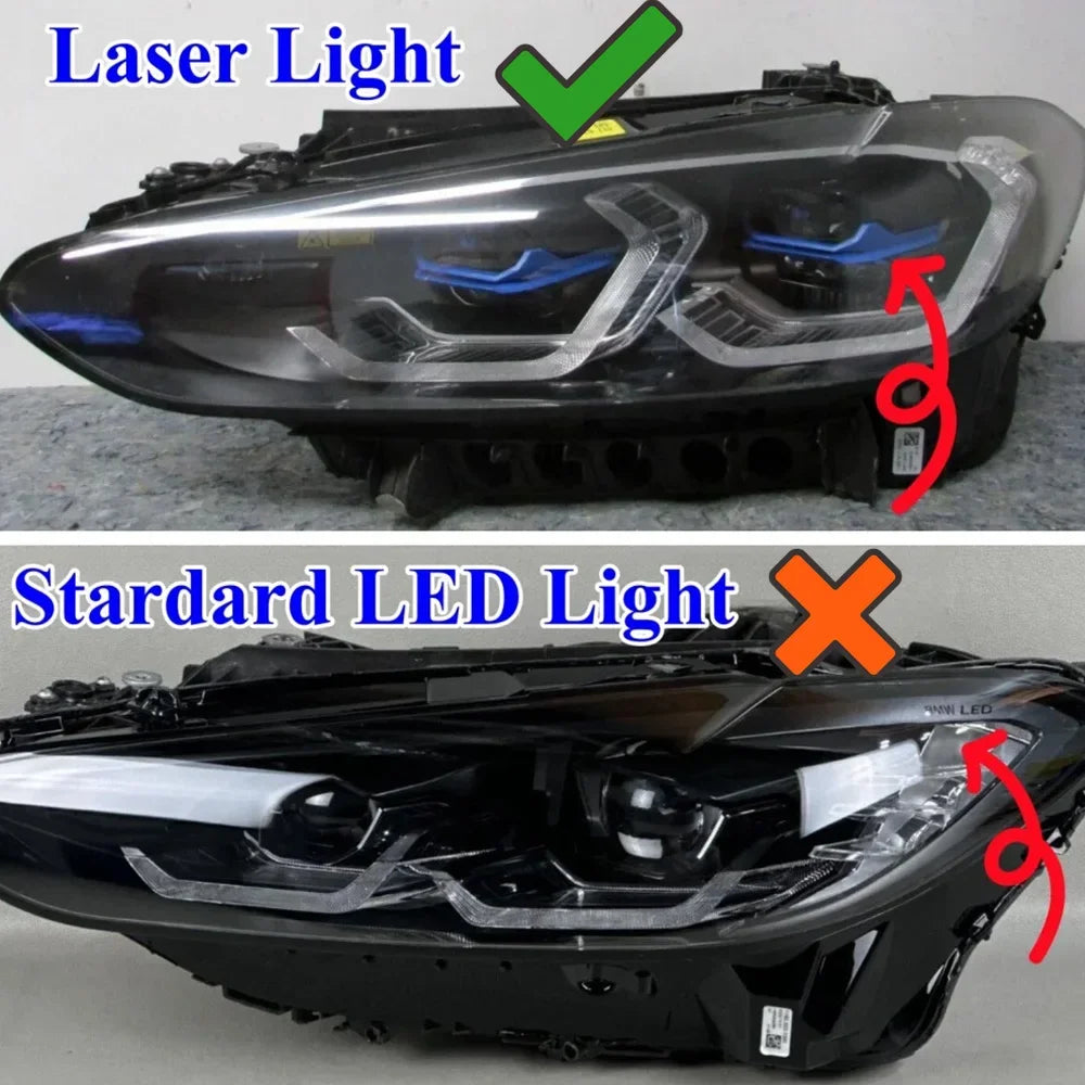 DRL LED Unit Fit For 2022 BMW M3 M4 G22 G23 G26 G80 G82 430i M440i Laser Headlight Daytime Running Light for