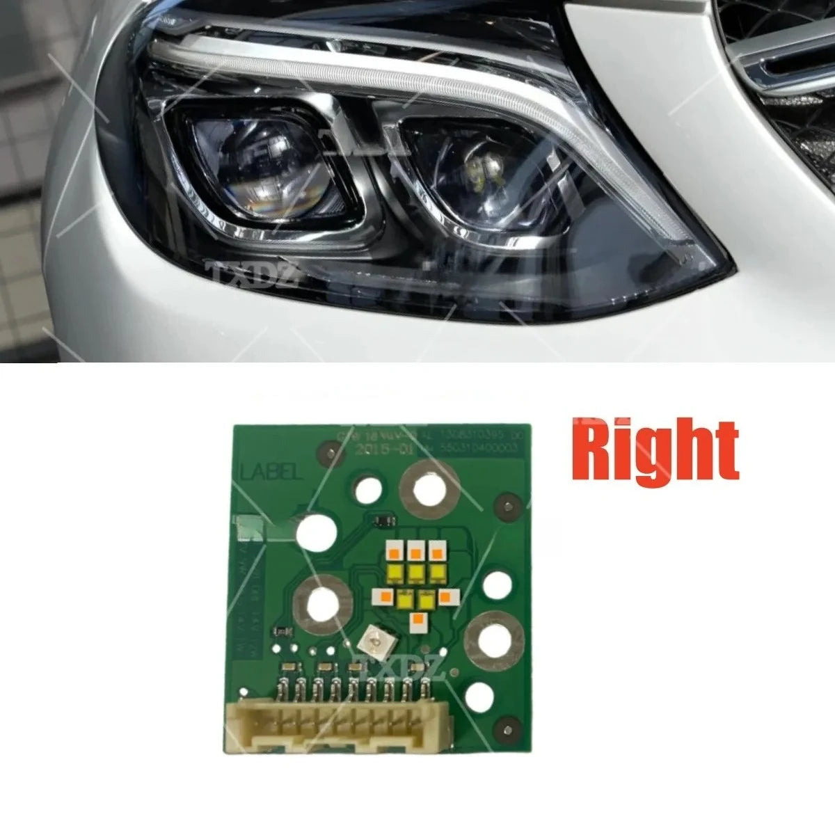 DRL Boards for Mercedes CLS GLA GLE GLS 2016 2017 2018 2019 Daytime Running Light DRL Module 1305715307 for