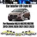 11-Piece LED Interior Light Kit for Hyundai HB20X HB20S HB20 2013-2019 - Canbus Error-Free Interior Bulbs