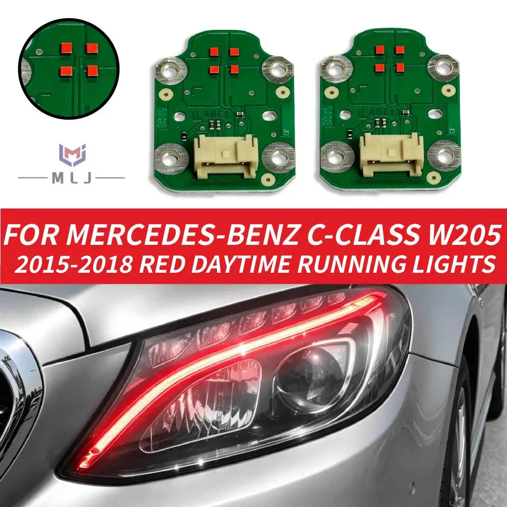 DRL LED Chip Board Daytime Running Light Headlamp Spare Parts for Mercedes W205 2015-2018