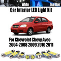 11-Piece LED Interior Light Kit for Chevrolet 2004-2008 - Canbus Error-Free Interior Bulbs
