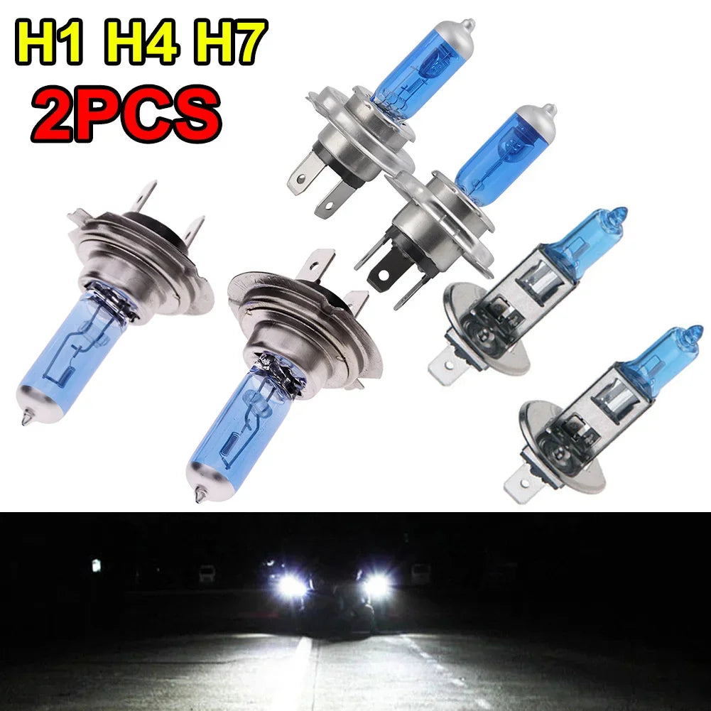 2Pcs Car Auto Lamps Halogen Lamp Super Bright Halogen Car He